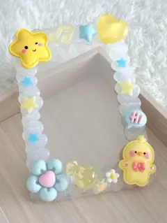 ホイップデコ トレカケース ひよこ 星