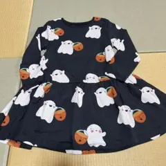 NEXT ハロウィンゴーストパンプキン柄 ワンピース 1½-2歳