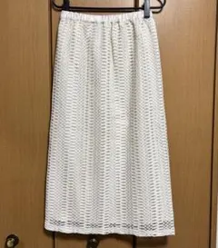 値下げ　新品　ミコクリエ　レーススカートのサムネイル