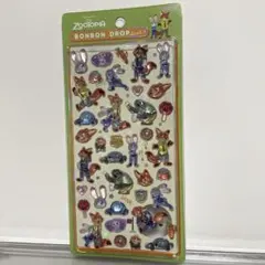 正規品 ボンボンドロップシール ディズニー ズートピア　1枚（ラスト出品）