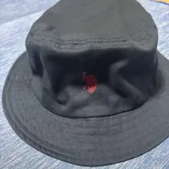 U.S. POLO ASSN. バケットハット 58cm ブラック