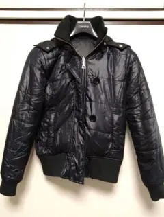 【トミーヒルフィガー】リバーシブル中綿ジャケットS・トミーヒルフィガー