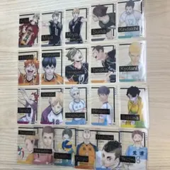 ハイキュー ファンパーク 箔押しクリアカード