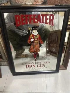 BEEFEATER パブミラー 鏡 アンティークのサムネイル