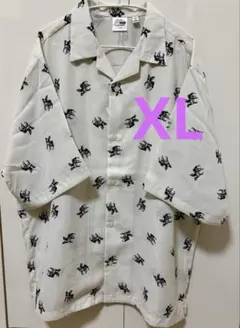 GU ジョジョ　コラボ オープンカラーシャツ イギー柄　星柄　3XL　２枚セット GU ジョジョ コラボ オープンカラーシャツ イギー柄 星柄 3XL 2枚