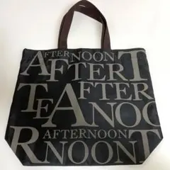 《新品未使用》AFTERNOON TEA トートバッグ　ナイロン　ロゴトート