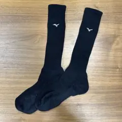 MIZUNO ミズノ　バレーボール　レディース　ロングソックス　ブラックのサムネイル
