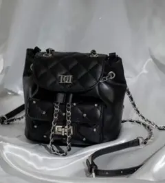 ♡ ダーリッチ Darich ♡ キルティングビジューミニリュック BLK