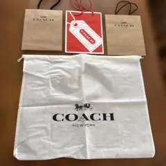 COACH ショップ袋 ロゴ入り　4枚セット