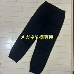 ユニクロ　ウルトラストレッチジョガーカーゴパンツ　160cm 黒