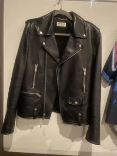 試着のみ マルジェラ 5-ZIP LEATHER JACKET 付属品完備48 - メルカリ