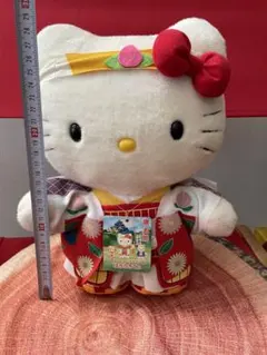 激レア】ご当地キティ山形限定 花笠ぬいぐるみハローキティ 平成レトロ