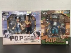 【未開封】ONE PIECE P.O.Pルフィ&エース&サボ 兄弟の盃 セット