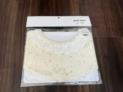 新品　未使用　petit main 星柄レーススタイ フリル　リボン
