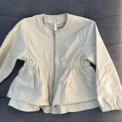 Samansa Mos2 ラーゴムベージュジャケット XL