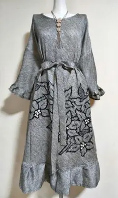 1459着物リメイクチュニック＆ワンピース