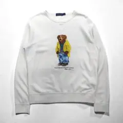 Polo Ralph Lauren ポロベア 前V スウェット トレーナー M