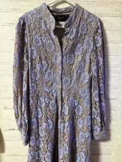 レースワンピース　ロングワンピース　上品