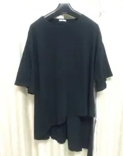OSMOSIS オズモーシス アシンメトリープルオーバー ブラック 綿100のサムネイル