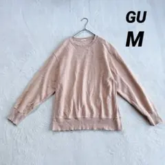 【ジーユー】ヘビーウェイト ビックスウェット トレーナー (M) 裏起毛 暖かい
