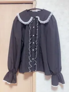 majoretty 地雷系長袖ブラウス