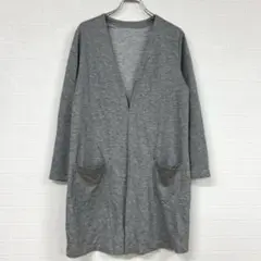 421 FONTANA GRANDE グレー カーディガン サイズ38のサムネイル