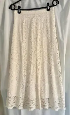 アイボリーレース♡フレアスカート