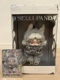 【新品未開封】SKULLPANDA XG コラボ ぬいぐるみ ノベルティ付属