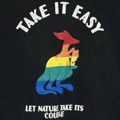 レインボーカラー　Tシャツ　カンガルー柄のサムネイル