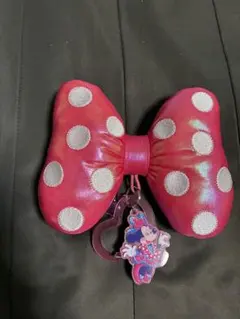 ミニーのファンダーランド リボン バッグチャーム キーチェーン