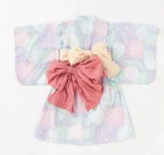 プティマイン　浴衣　紫陽花