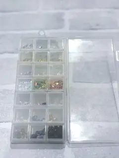 ネイルパーツセット 多種類 収納ケース付き