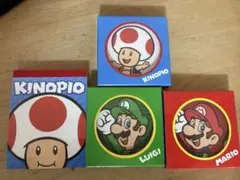 新品 スーパーマリオ メモ帳 4種セット