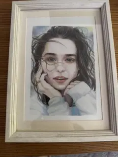F10号 油彩ポートレート作品 女性の肖像 人物画#47 油絵 - メルカリ
