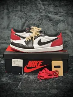 Nike Air Jordan 1 Retro Low OG Black Toe