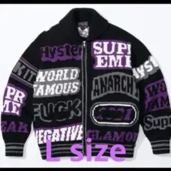 新品 Supreme HYSTERIC GLAMOUR Logos Zip Up