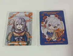 葉加瀬冬雪 メランコリックオレンジ チェキ