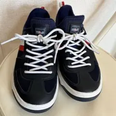 Polo ポロラフフローレン　カジュアルスニーカー ネイビーホワイトレッド