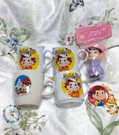 ペコちゃん マグカップ ４点 & ノベルティ２種のサムネイル