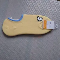 tutuanna キャラクター刺繍ソックス イエロー