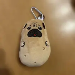 【美品】パグのポテト型ぬいぐるみ
