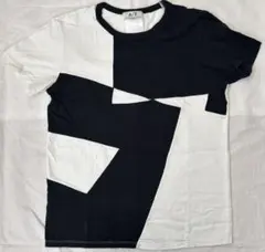 【美品 ヴィンテージ】A/T バイカラー Tシャツ 半袖 モノトーンのサムネイル