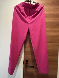 AMERI スラックス パンツ ピンク