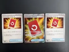 スペシャルレッドカード SR ノーマル2枚