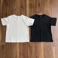 UNIQLO、GUキッズ用Tシャツ 130cm 2枚セット