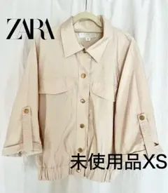ZARA サファリショートスリーブシャツXSのサムネイル