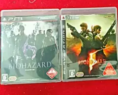 バイオハザード5、バイオハザード6 セット PS3