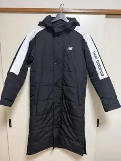 New Balance フード付きロングコート Sサイズ