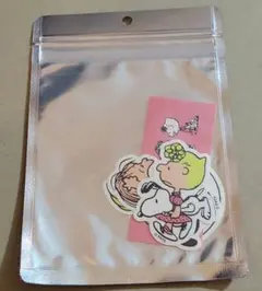 PEANUTS cafe スヌーピー ライナス サリー ステッカー セット