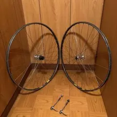 マビックgp4前期＋SHIMANO 600ハブチューブラーホイールのサムネイル